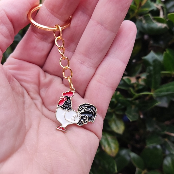 Rooster Keychain - Picture 3 of 5